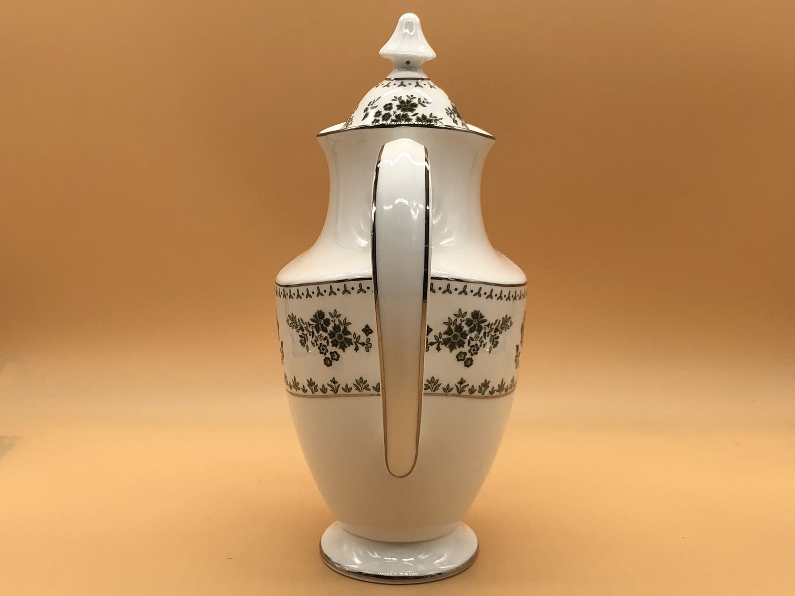 Royal Doulton China Valley Green Design 2 Pint Capacity Coffee Pot. H5015. photo Home Decor