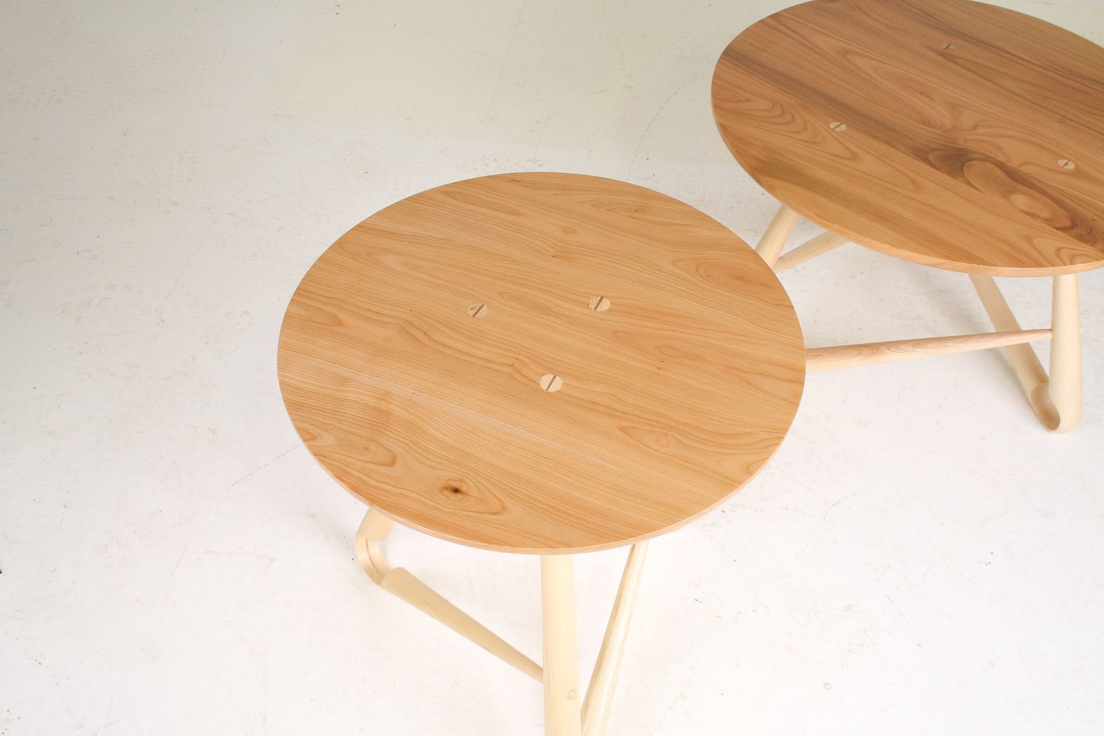 Handcrafted Bentwood Side Table ‘Sŵs’ Collection – By Welsh Artist Dylan Glyn photo for sale