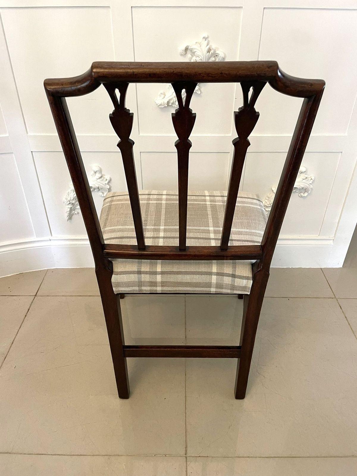 Fine Set Of 8 Antique 18th Century Mahogany Dining Chairs photo Furniture