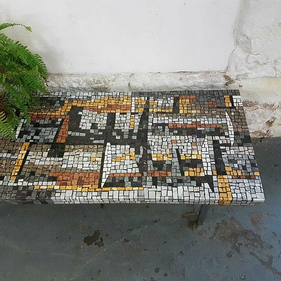 Large Terrazzo Coffee Table Circa 1960s photo for sale