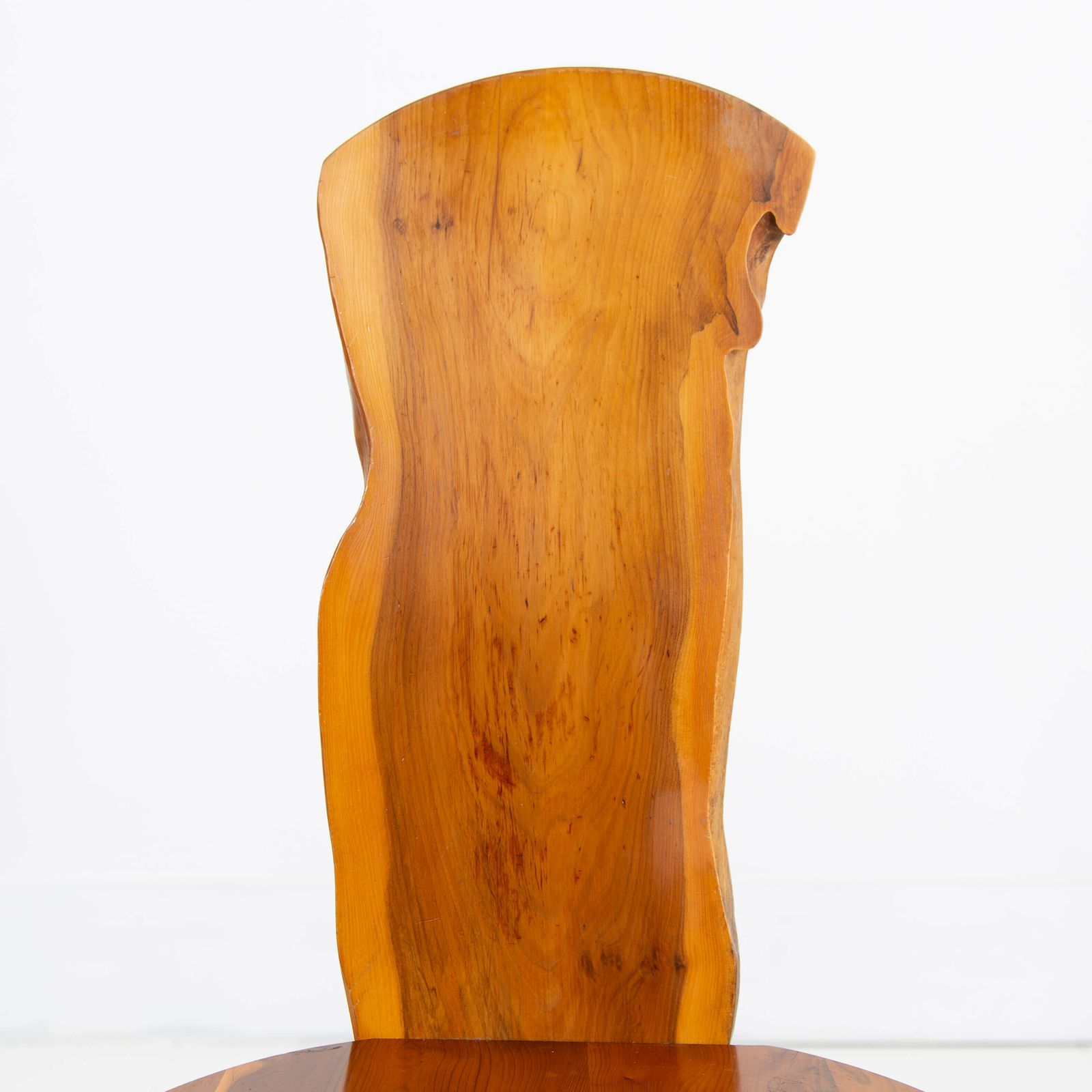 Pair Mid Century Yew 3 Legged Chairs Reynolds Of Ludlow photo for sale
