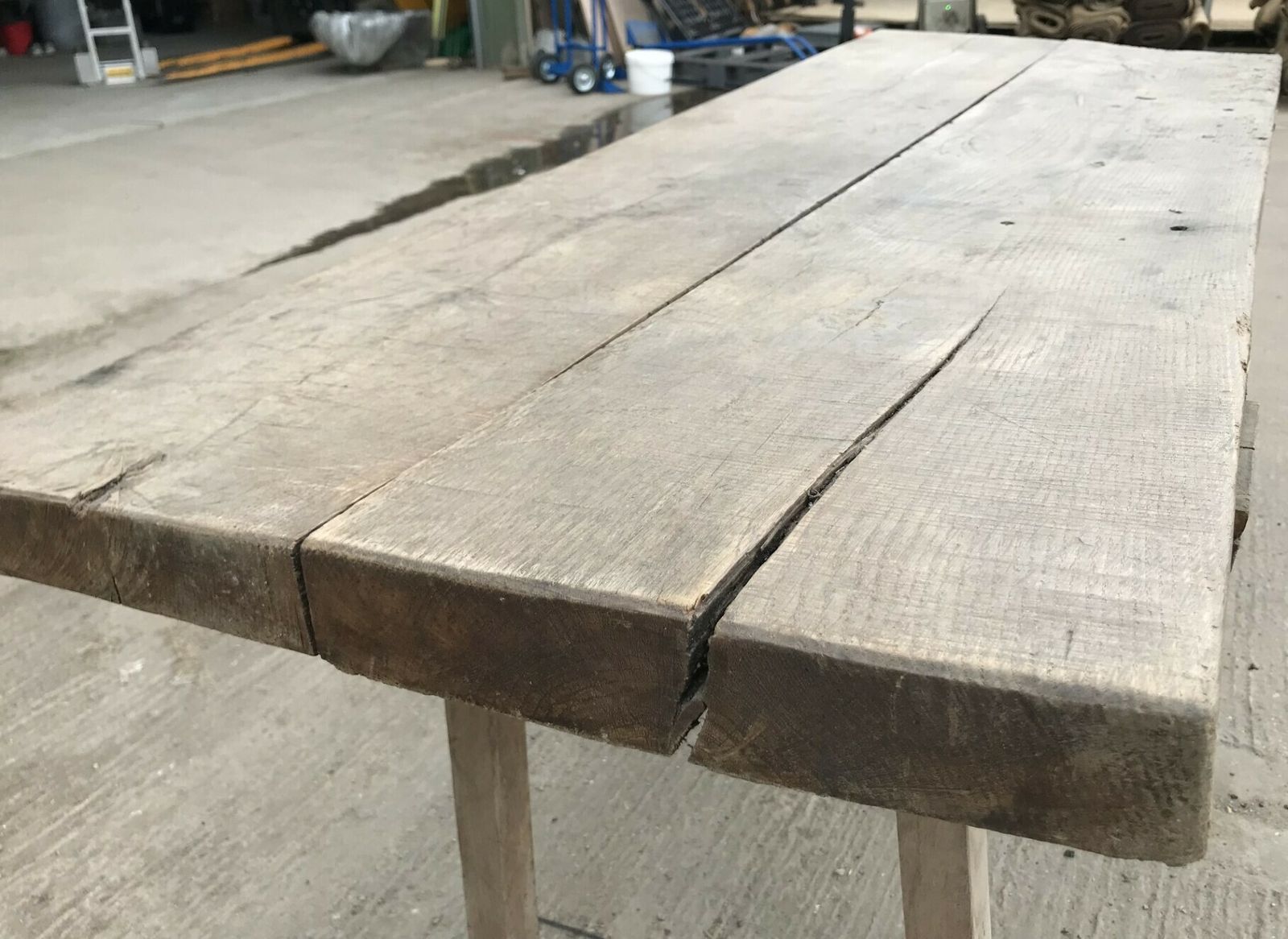 Antique Butchers Table Circa 1800's photo furniture
