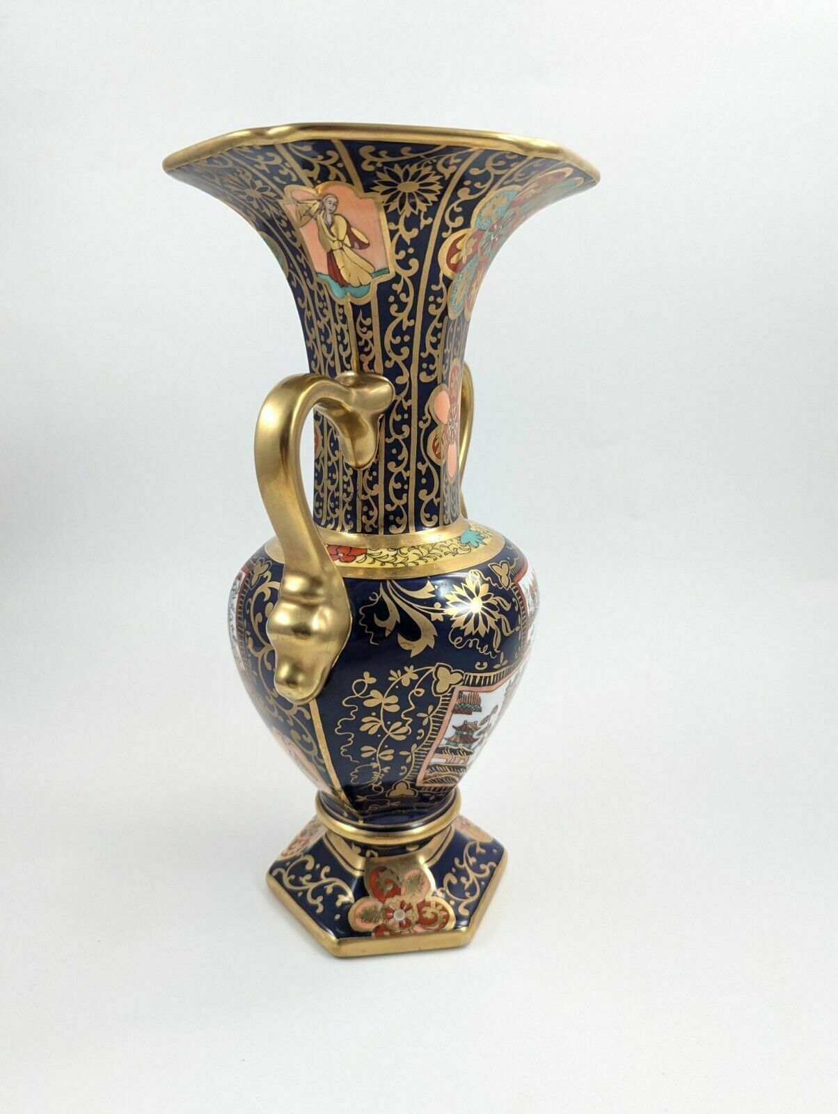 An Ironstone Vase In The Mason Style, C. 19th Century. photo for sale