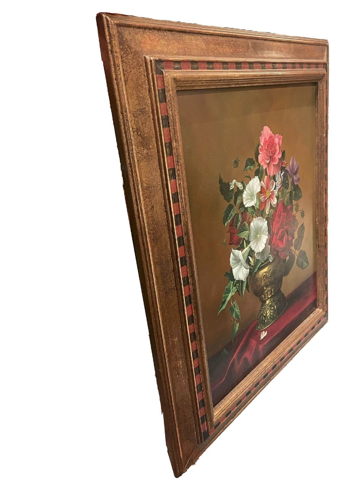 Pieter Wagemans (1879   1955) 'Roses And Convolvus' photo furniture