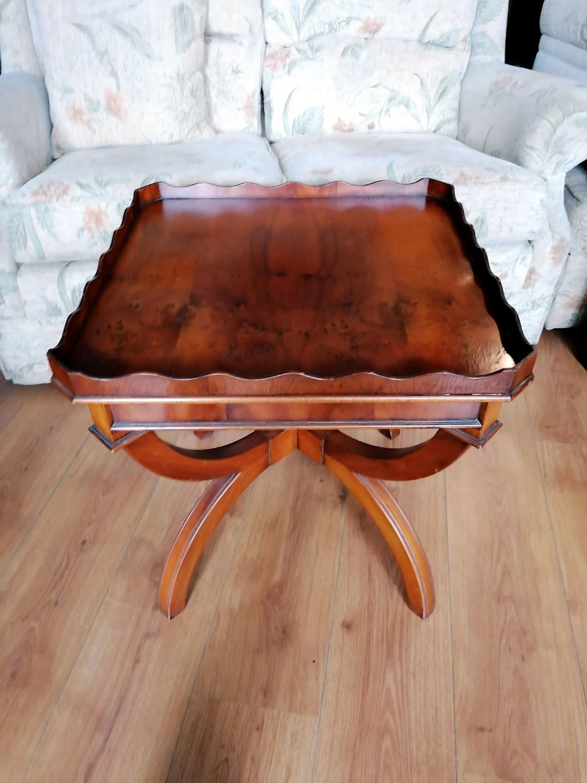 Side Table With Drawer. Quality Bevan Funnell Ltd  10% Weekly Offer £214 Ref 5165 photo furniture