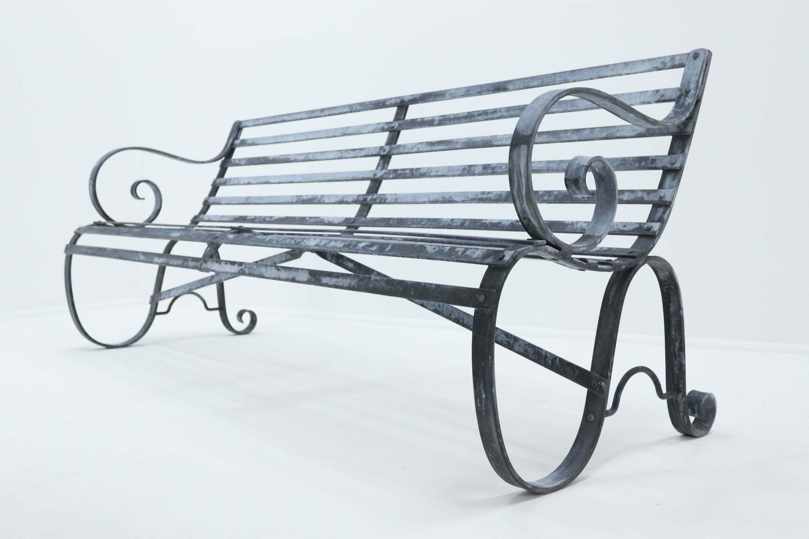 'The Duncombe' Blacksmith Made Garden Bench
