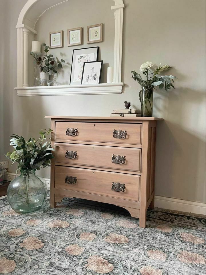 Vintage Cottage Core Chest Of Drawers photo Furniture