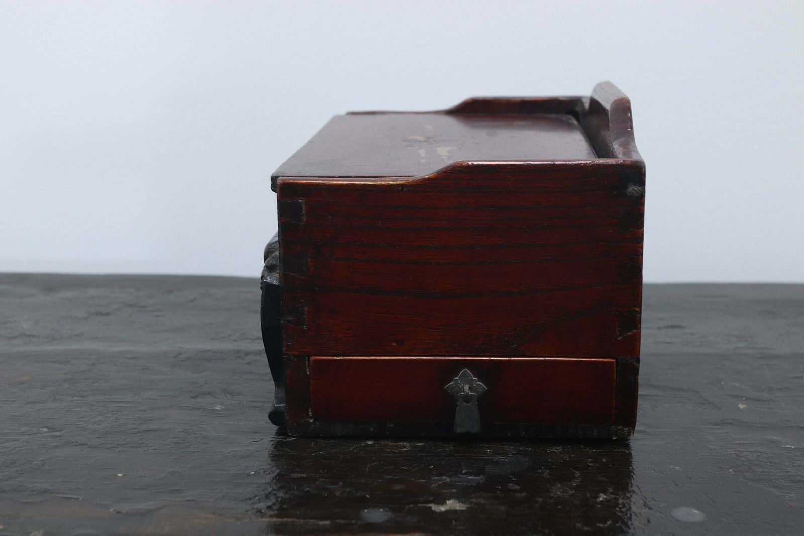 Chinese Wooden Jewellery Box From Zhejiang photo vintage