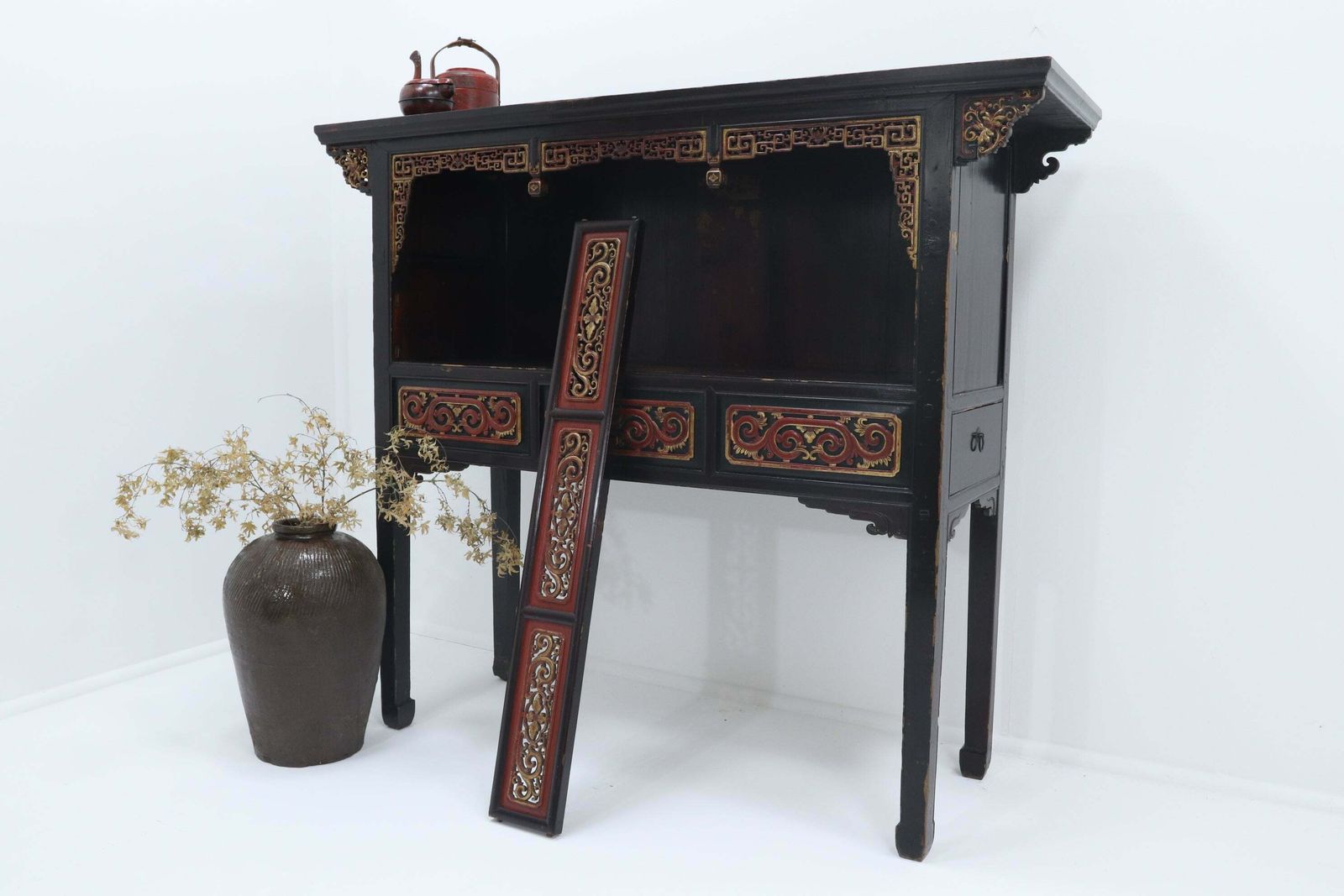 19th Century Chinese Prayer Cabinet photo for sale