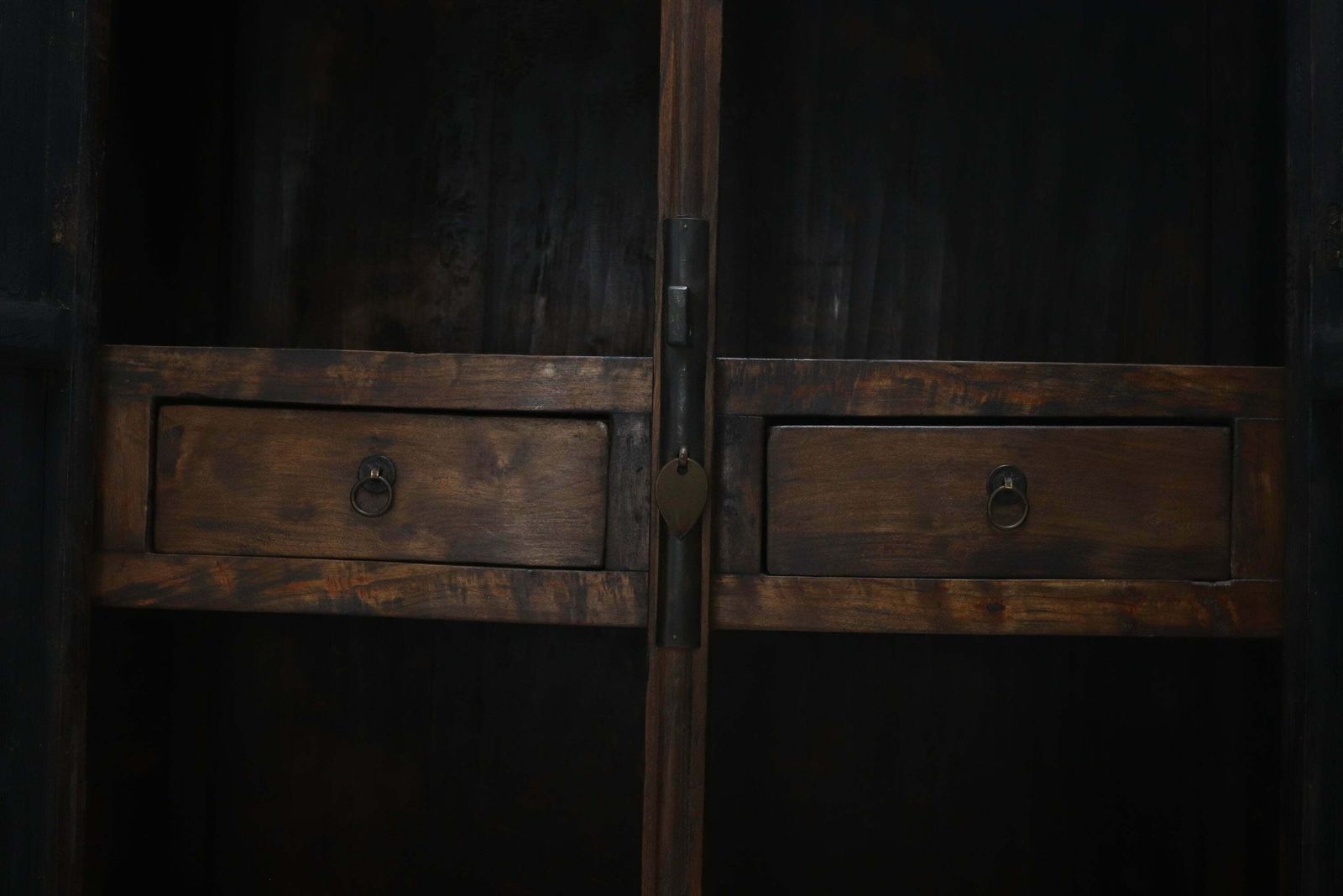 19th Century Chinese Red Elm Taper Cabinet From Shandong photo buy