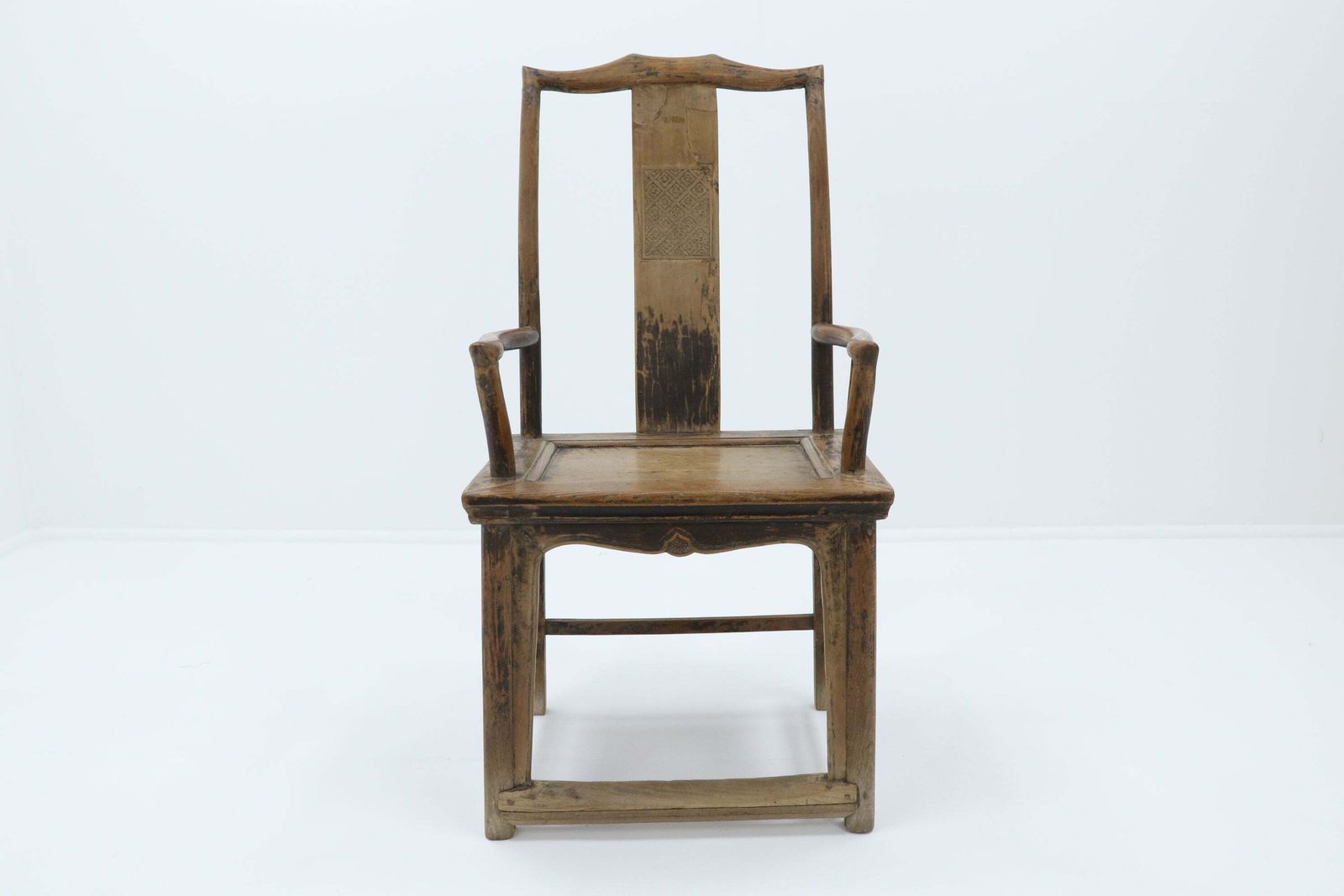 Mid 19th Century Single Shanxi Elm Armchair photo furniture