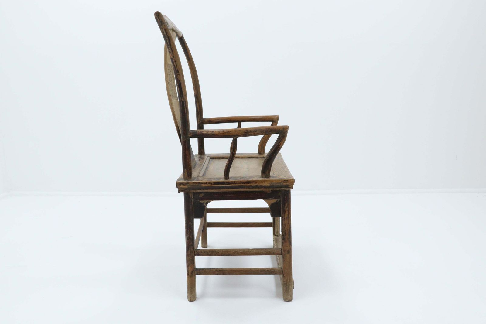 Mid 19th Century Single Shanxi Elm Armchair photo for sale
