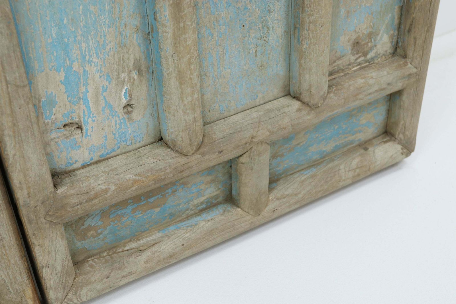photo furniture 19th Century Blue Painted Traditional Screen Door