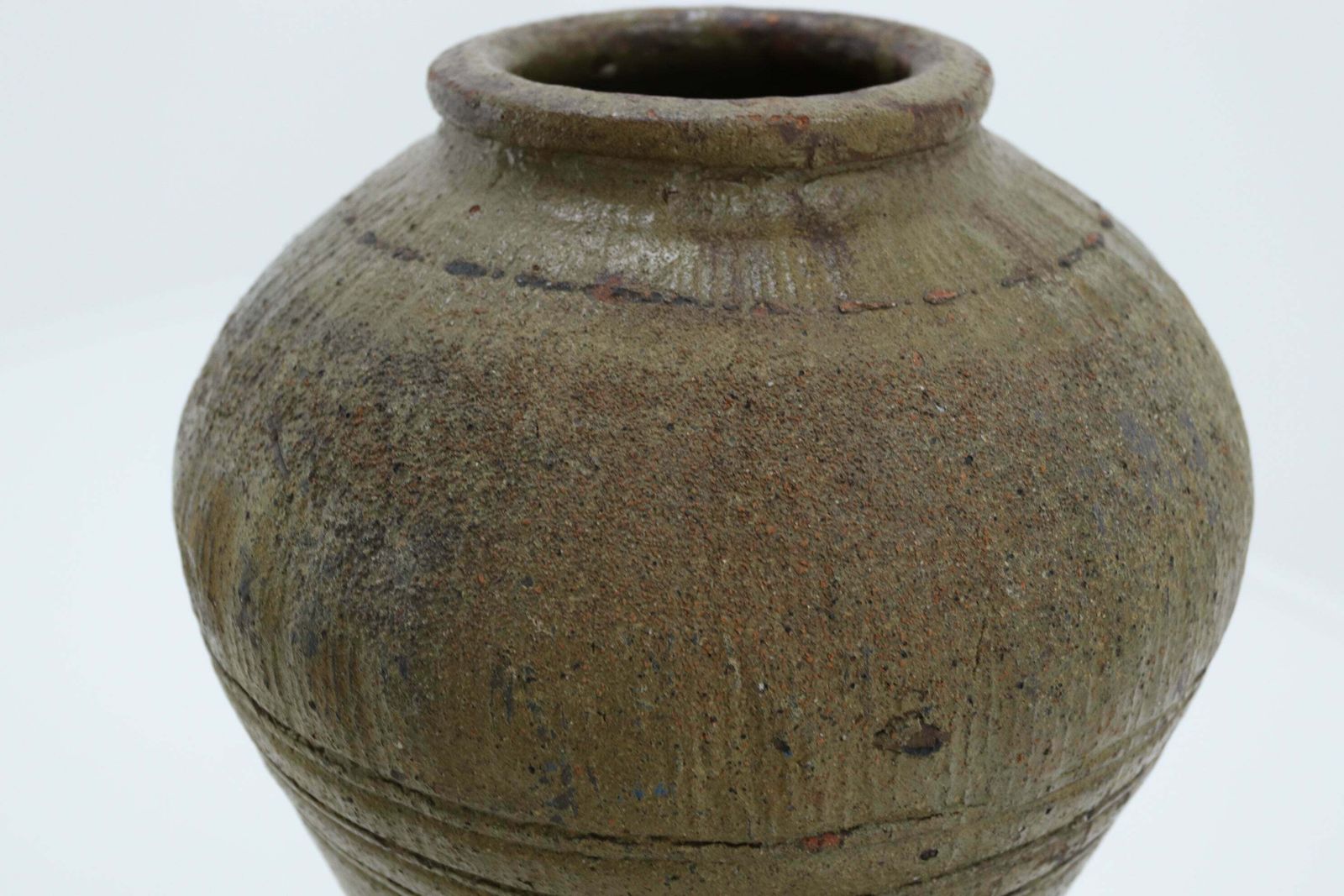 Small Antique Chinese Rice Wine Jars (6) photo for sale