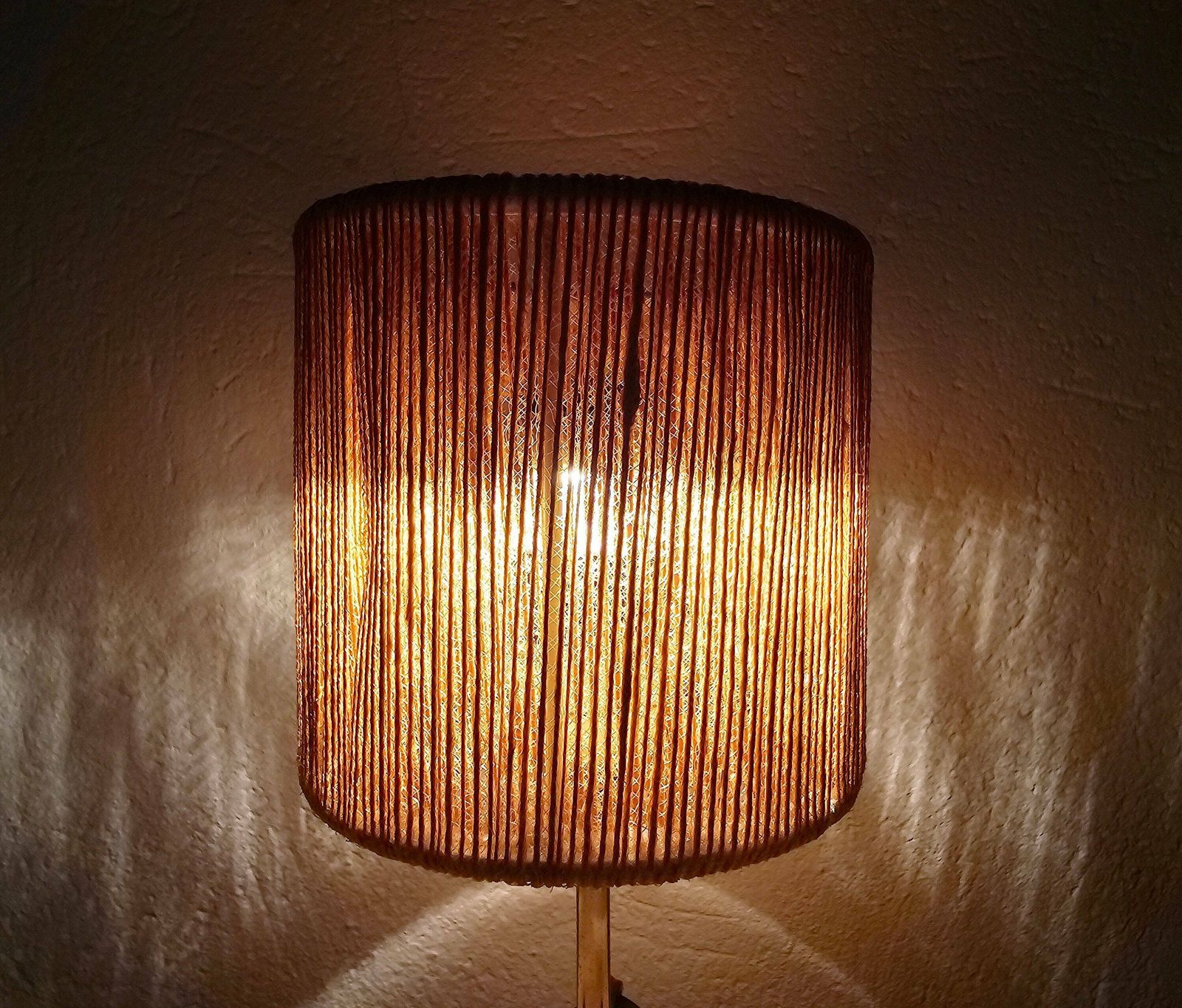 Pair Of Mid Century Modern Table Lamps In Style Of Carl Aubock // Made In Austria In 1940s photo 1500.0