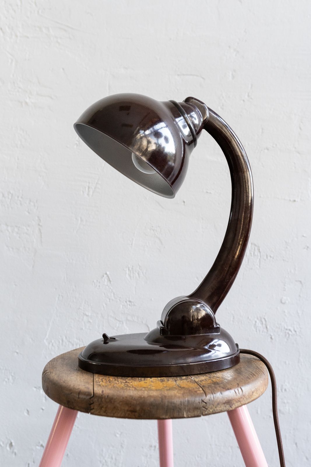 Art Deco Bakelite Desk Lamp Futurit 202 By Gummon Bratislava, Slovakia, 1930s photo buy