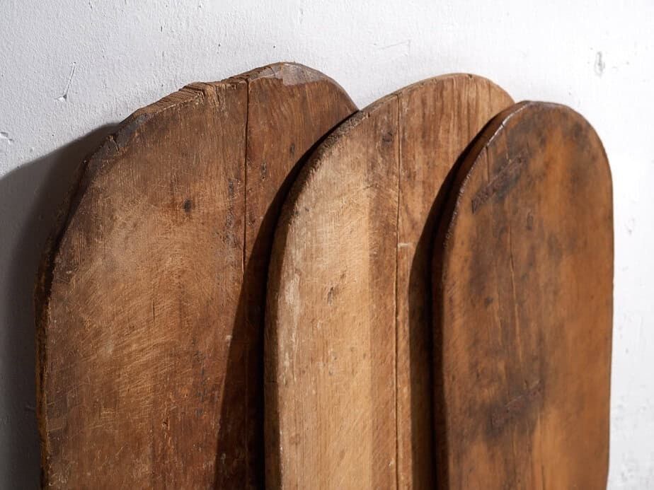 Large Antique Cutting Boards (C.1920). Set Of 3 Pieces #18 photo furniture