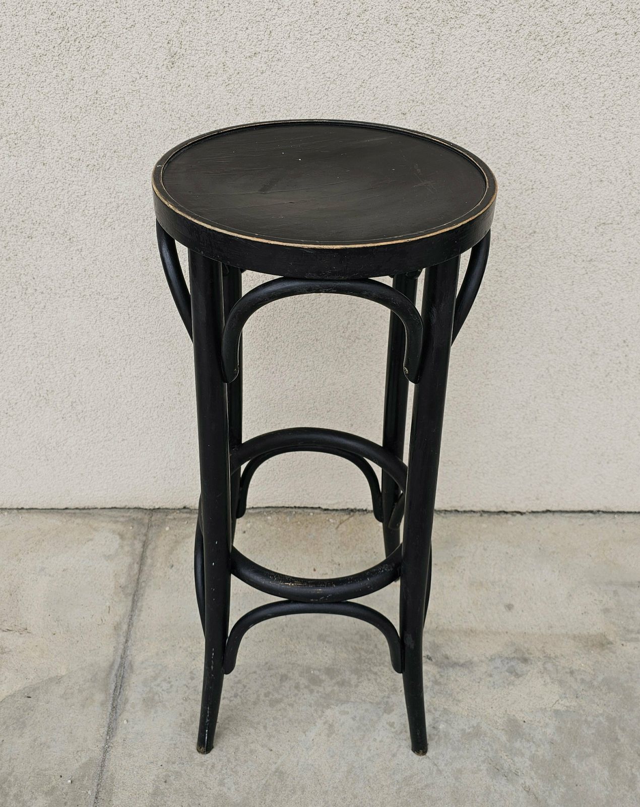 Set Of 3 Vintage Bar Stools Done In Beech Benrwood By Mundus // Made In Yugoslavia In 1970s photo furniture