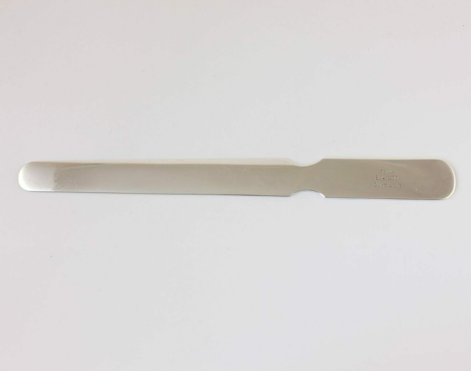 Sampson Mordan Solid Silver Antique Paper / Page Turner 1918. Ba Ltd Dart Club. photo for sale
