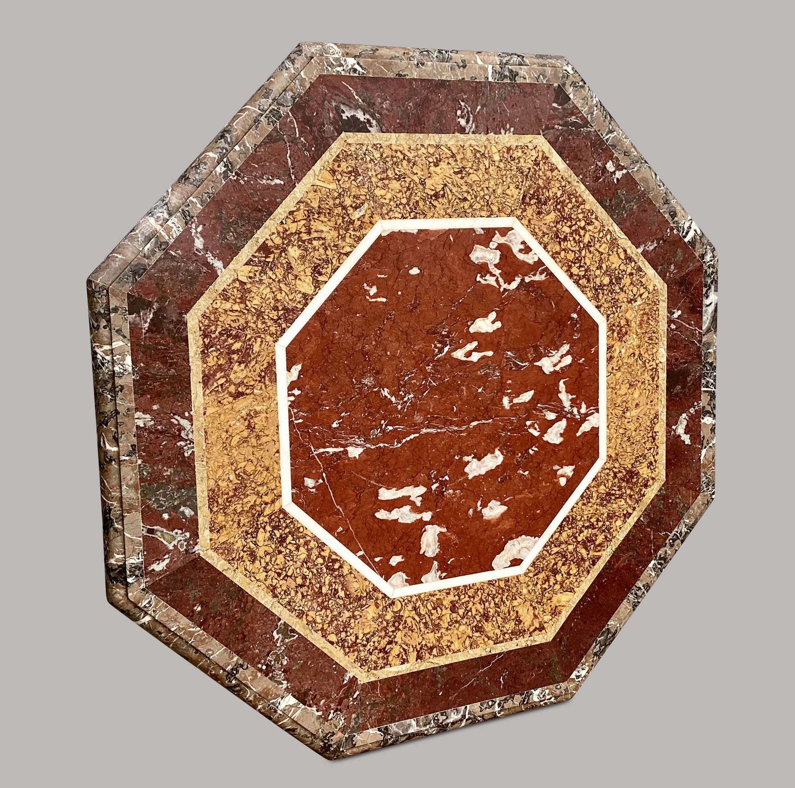 Magnificent C19th Large Walnut And Specimen Marble Centre Table photo furniture