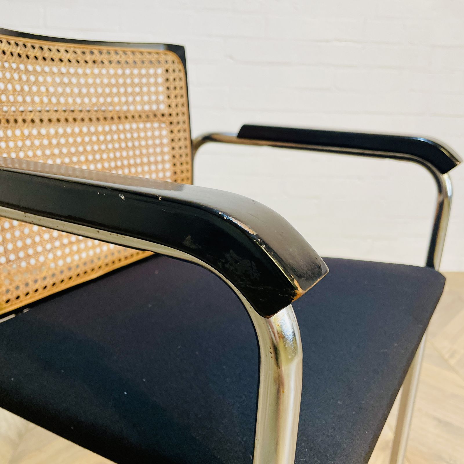 photo furniture Mid Century Modern Chrome Chair After Marcel Breuer