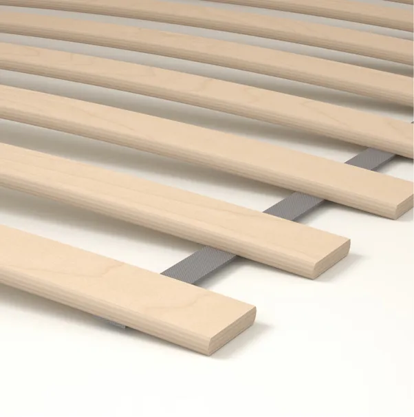 Ikea Neiden Bed Frame – Single, åsvang Foam Mattress – Single And Luröy Slat Base   Single photo furniture