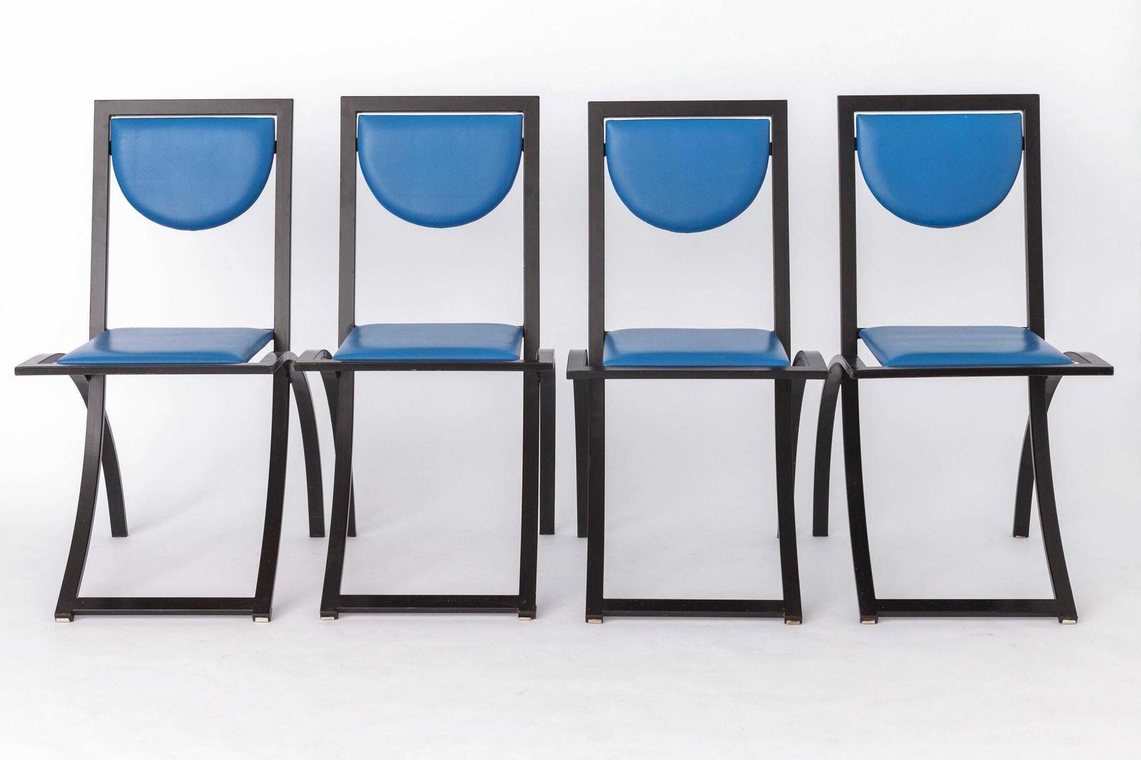 4 Dining Chairs By Karl Friedrich Förster For Kff Germany, 1980s, Set Of 4