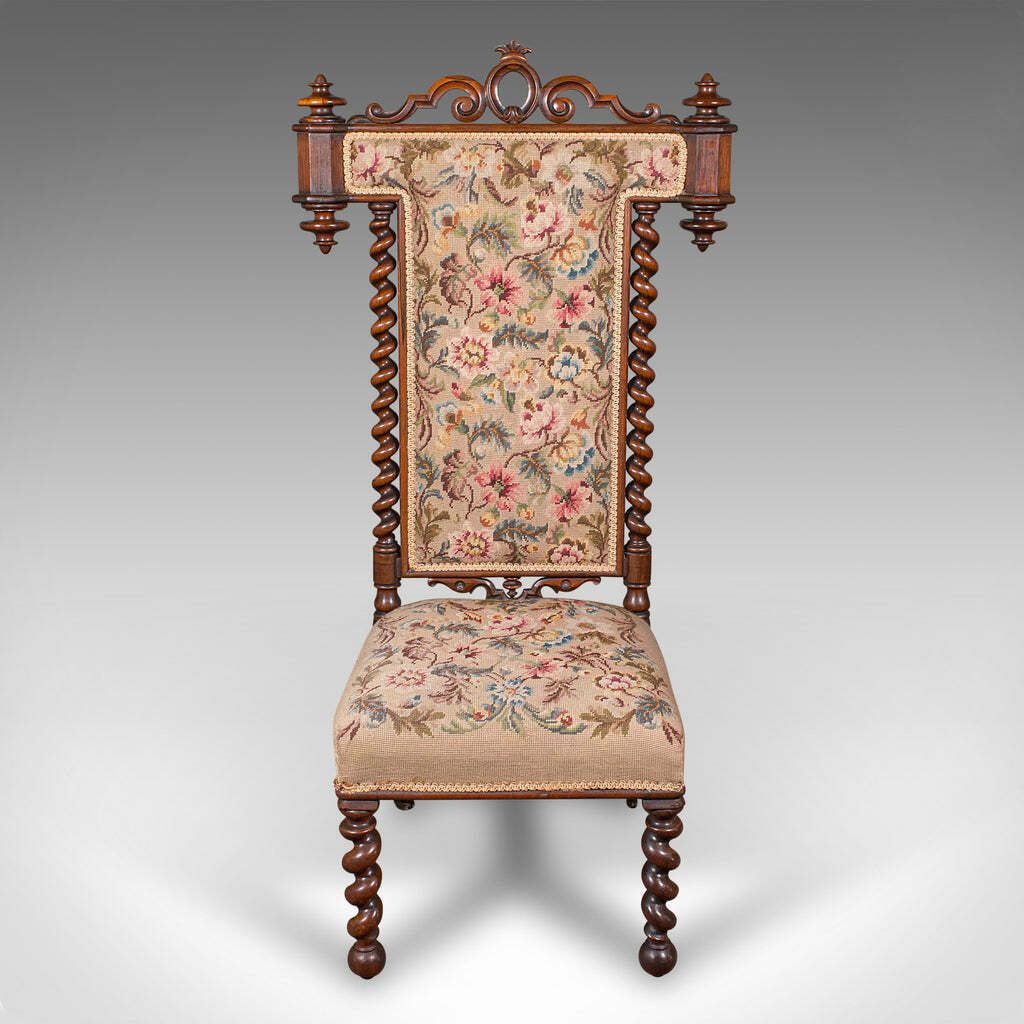 Antique Rector's Prie Dieu Chair, English, Ecclesiastical Prayer Seat, Regency photo furniture