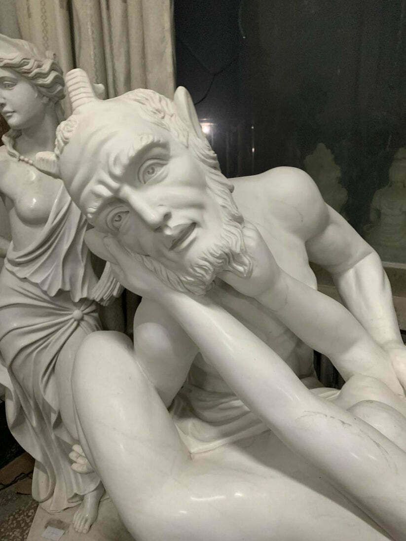 Beautiful, Italian Marble Sculpture, Early 1900’s photo for sale