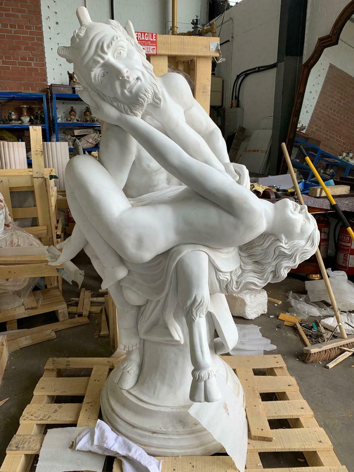 Beautiful, Italian Marble Sculpture, Early 1900’s photo 22500.0