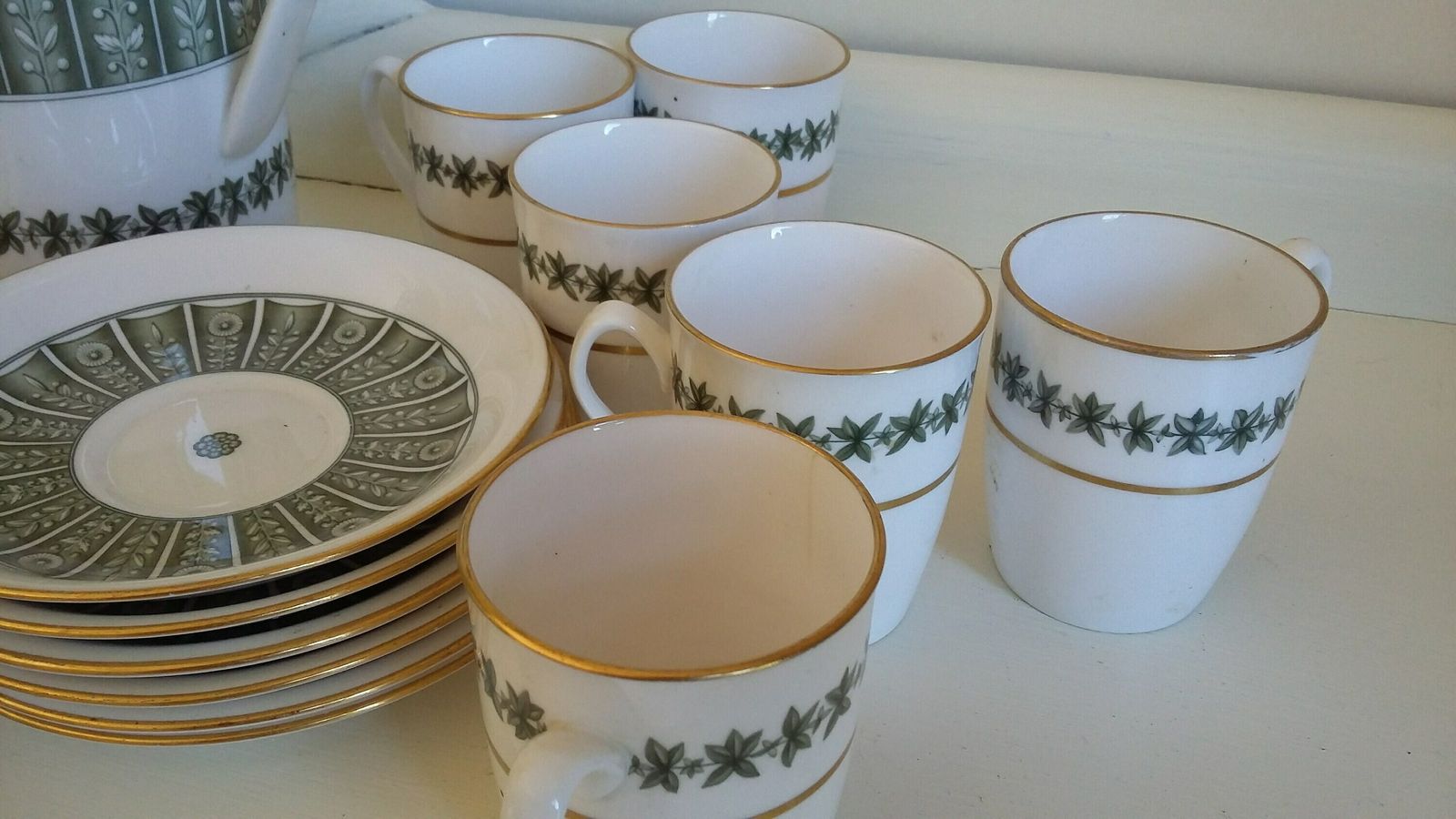 Spode Provence Coffee Set Service Bone China. photo buy