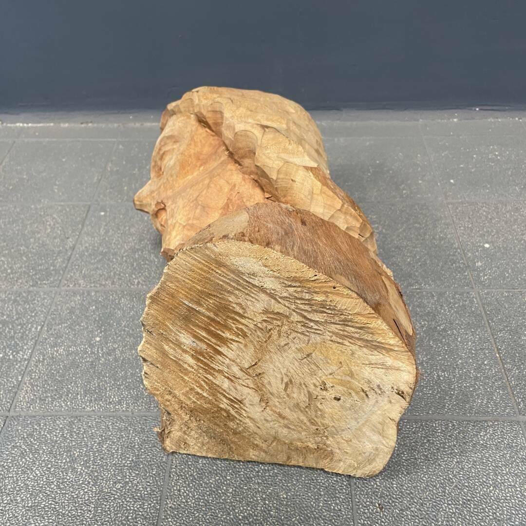 photo buy Houten Gesculpteerd Hoofd Of Buste Van Een Man Met Een Baard