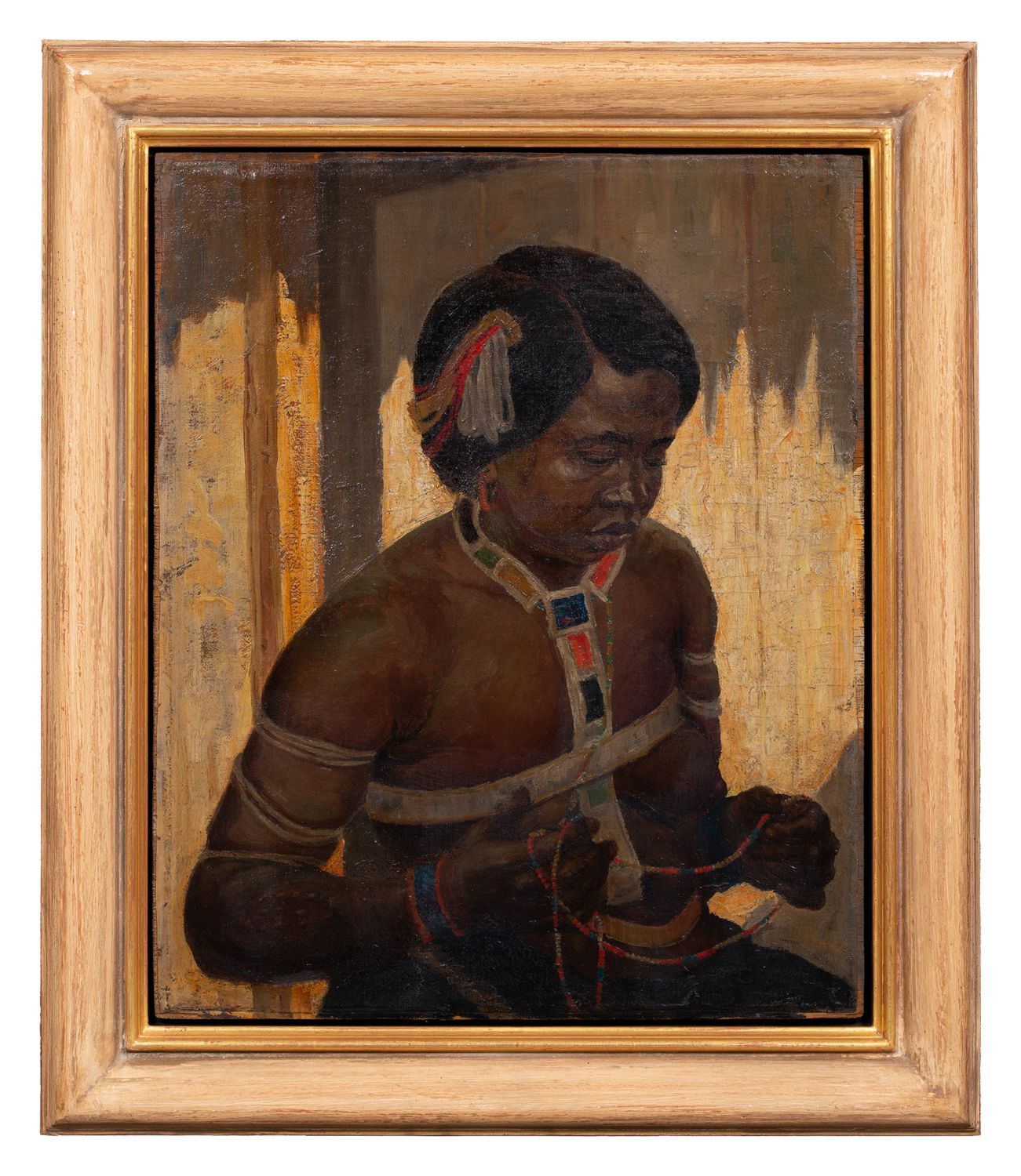 'South African Girl' By Alfred Richard Martin (1871 – 1939) British South African