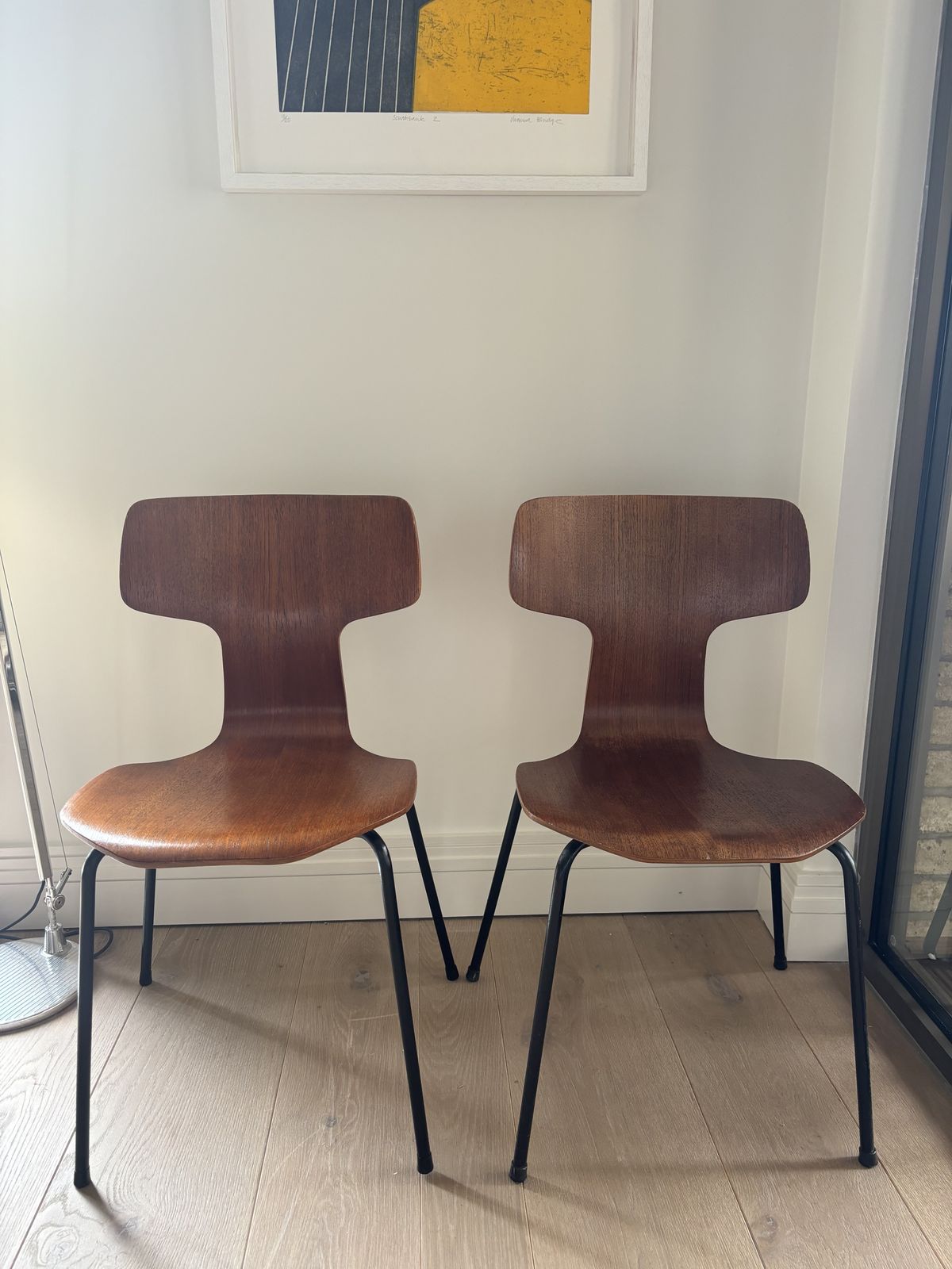 Model 3103 'Hammer' Chair By Arne Jacobsen For Fritz Hansen  C.1960 photo buy