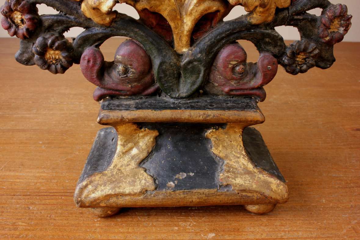 Italian Reliquary Mirror. Religious Sacred Flaming Heart Mirror. C1800. photo vinterior