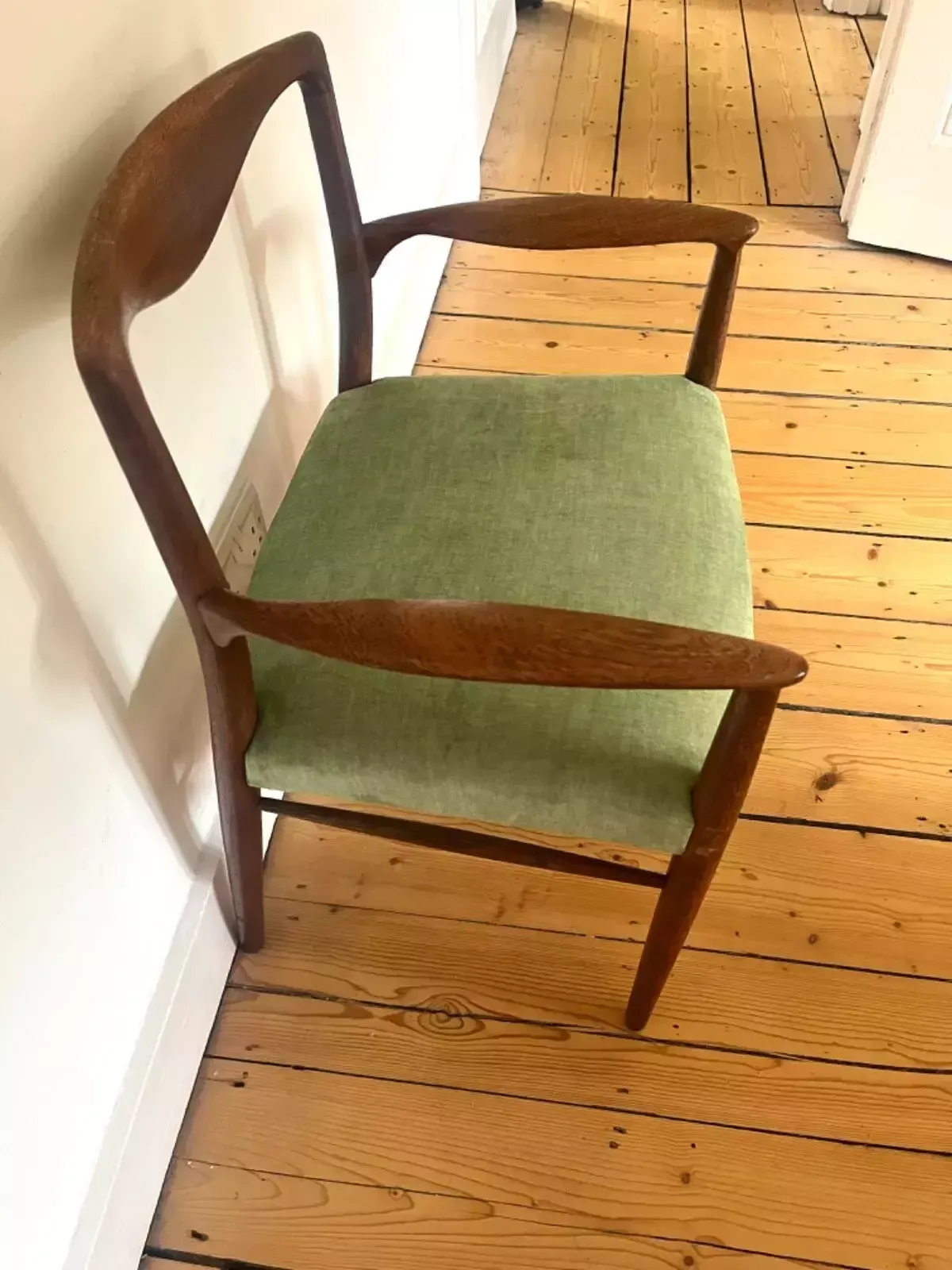Danish Teak Chair 1960’s By Kai Lyngfeldt Larsen For Soren Willadsen Mobelfabrik photo vinterior