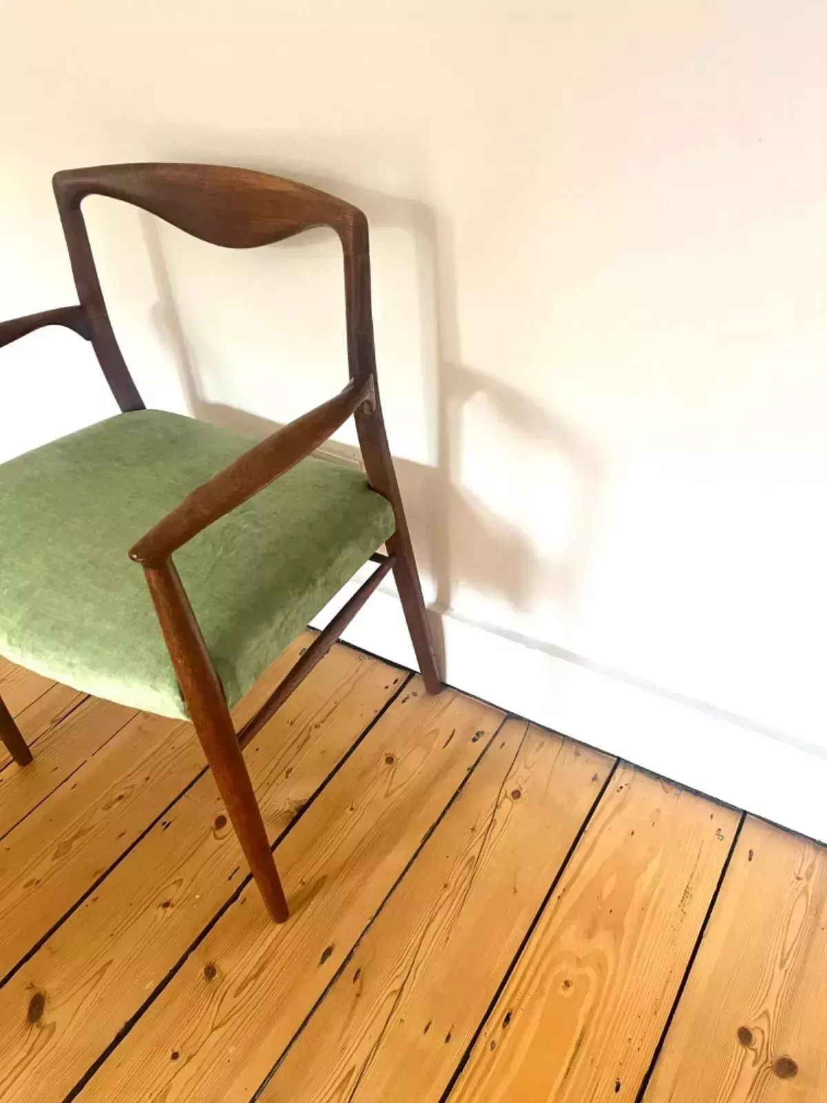 Danish Teak Chair 1960’s By Kai Lyngfeldt Larsen For Soren Willadsen Mobelfabrik photo vintage