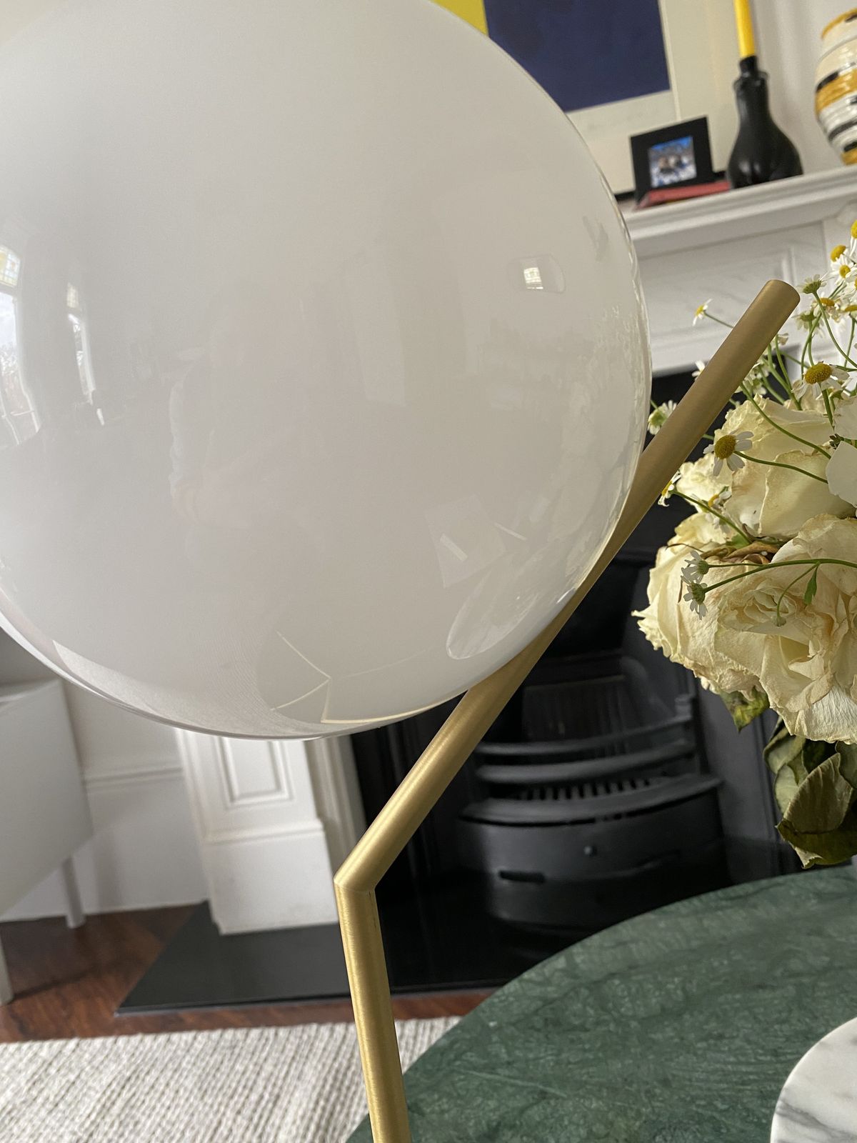 Flos Brass Lamp photo for sale
