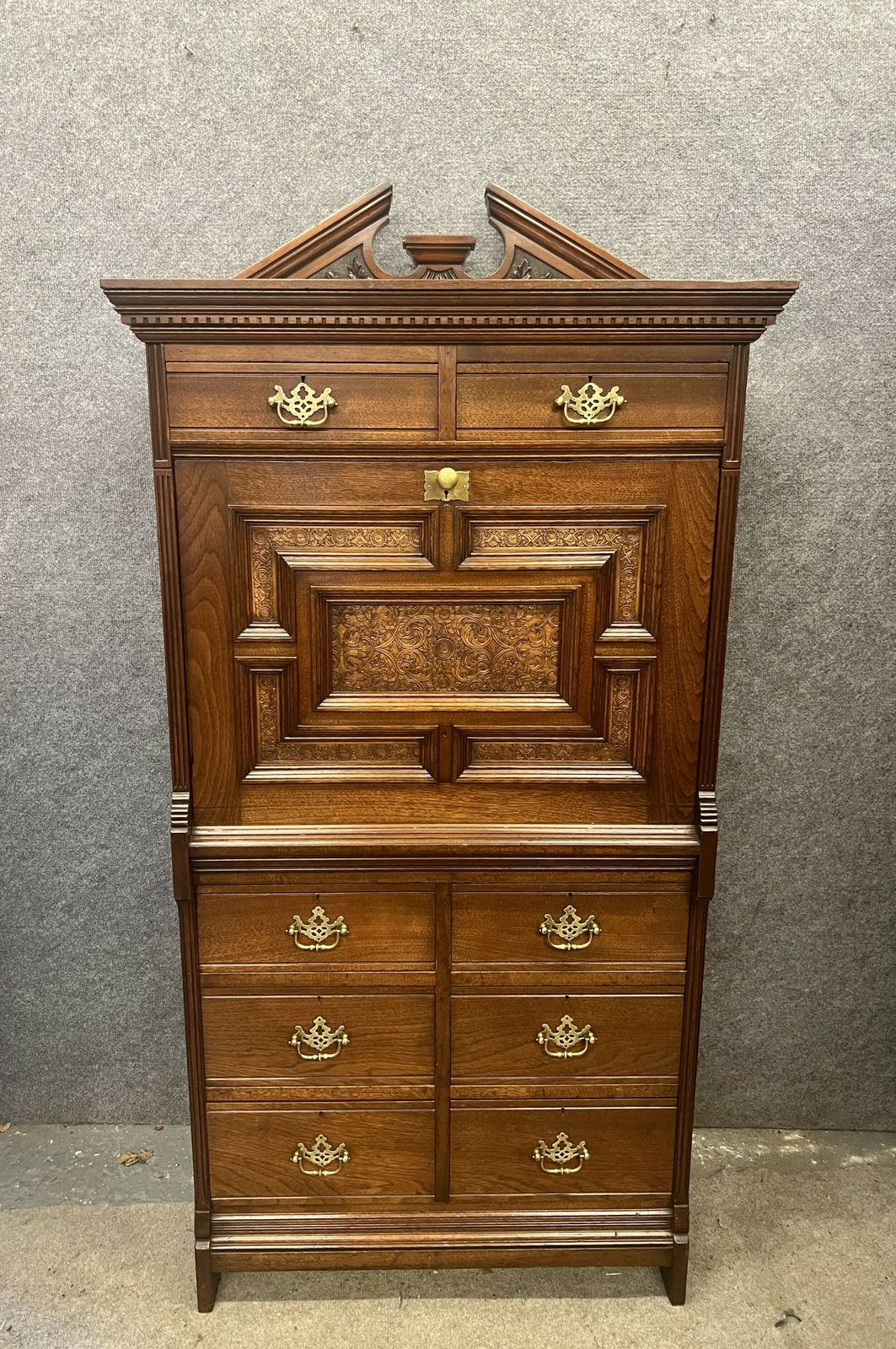 Tarts & Crafts Gregory & Co. Of London Escritoire Desk photo for sale