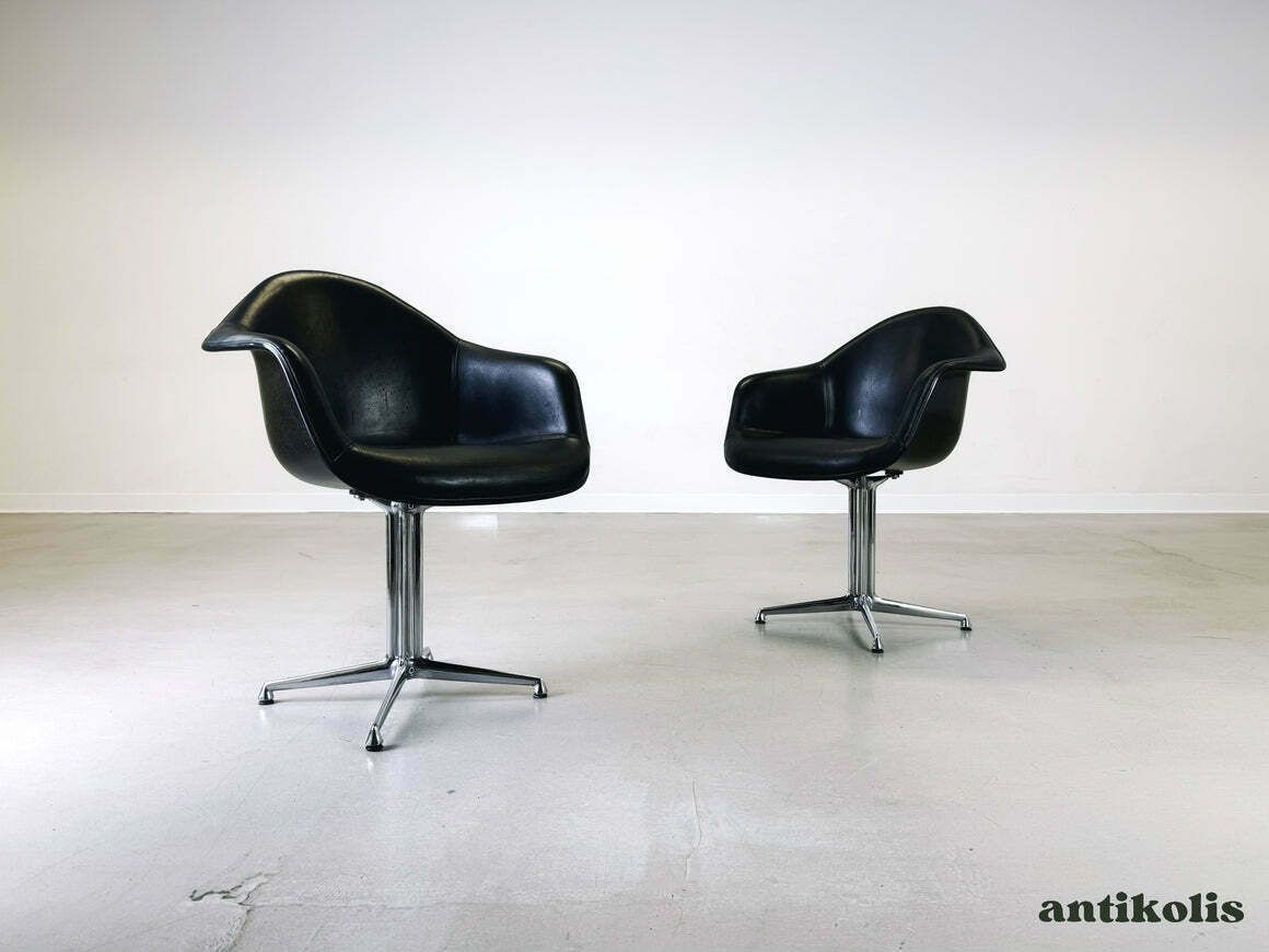 8 La Fonda Mid Century Chairs Herman Miller Charles & Ray Eames Fiberglass photo furniture