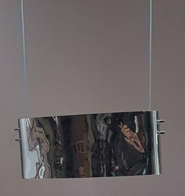 Vittoria S2 Pendant Lamp With Mirrored Glass Lampshade By Toso And Massari For Leucos, 1992 photo furniture
