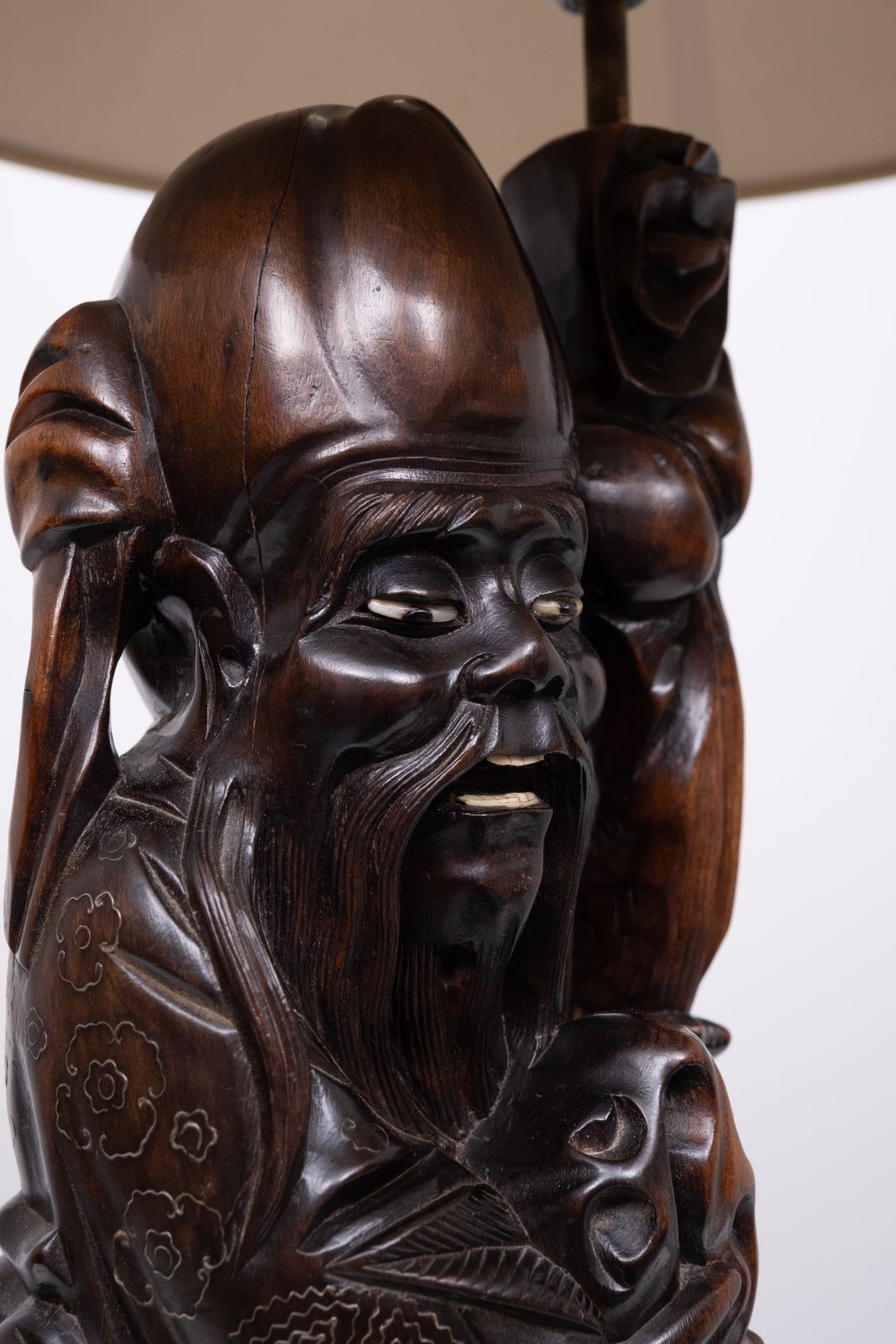 Table Lamp Rosewood   Shoulao   God Of Longevity Prosperety   China photo furniture