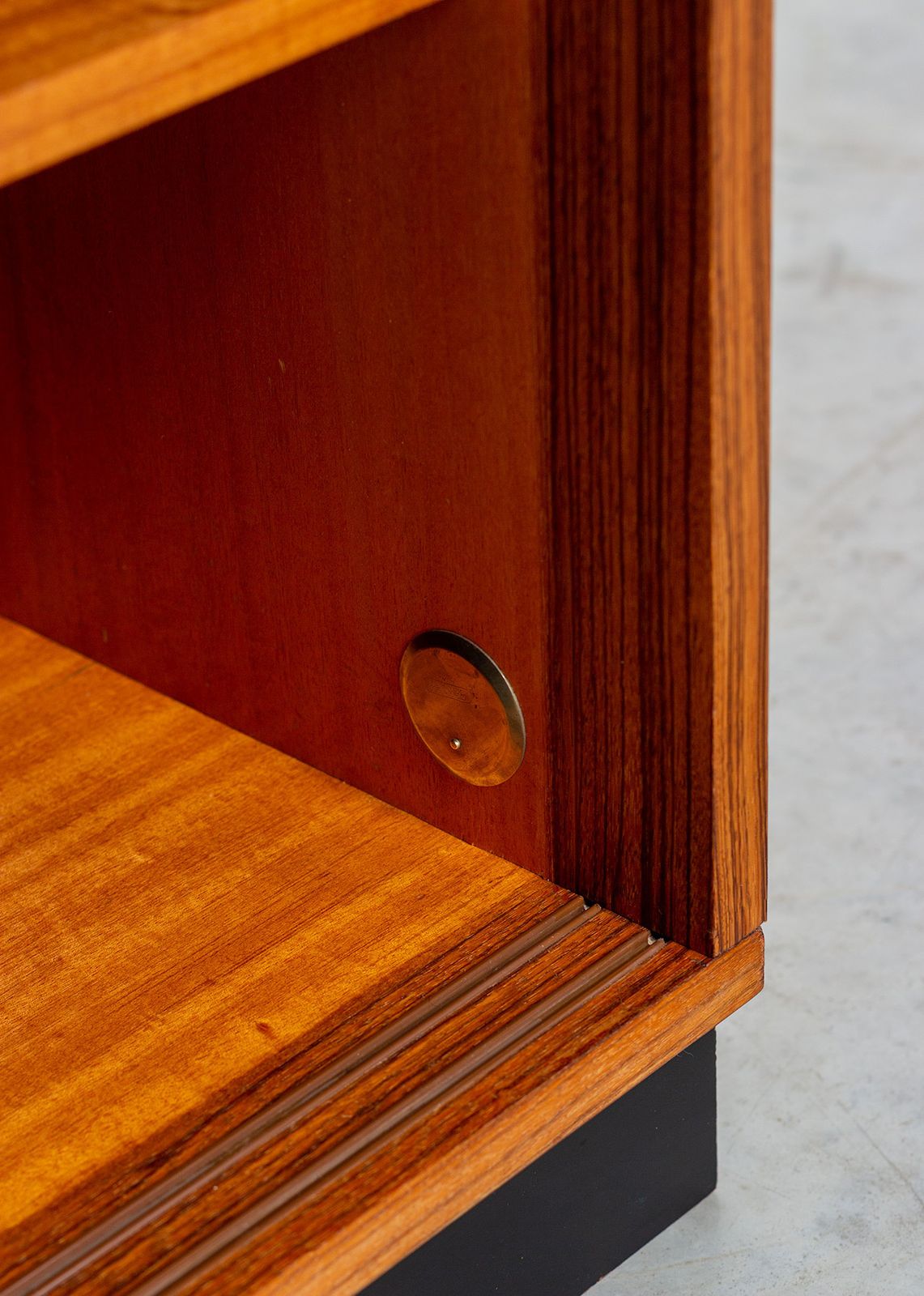 Alfred Hendrickx Zebrano Wood Wardrobe For Belform 1960 photo 3600.0