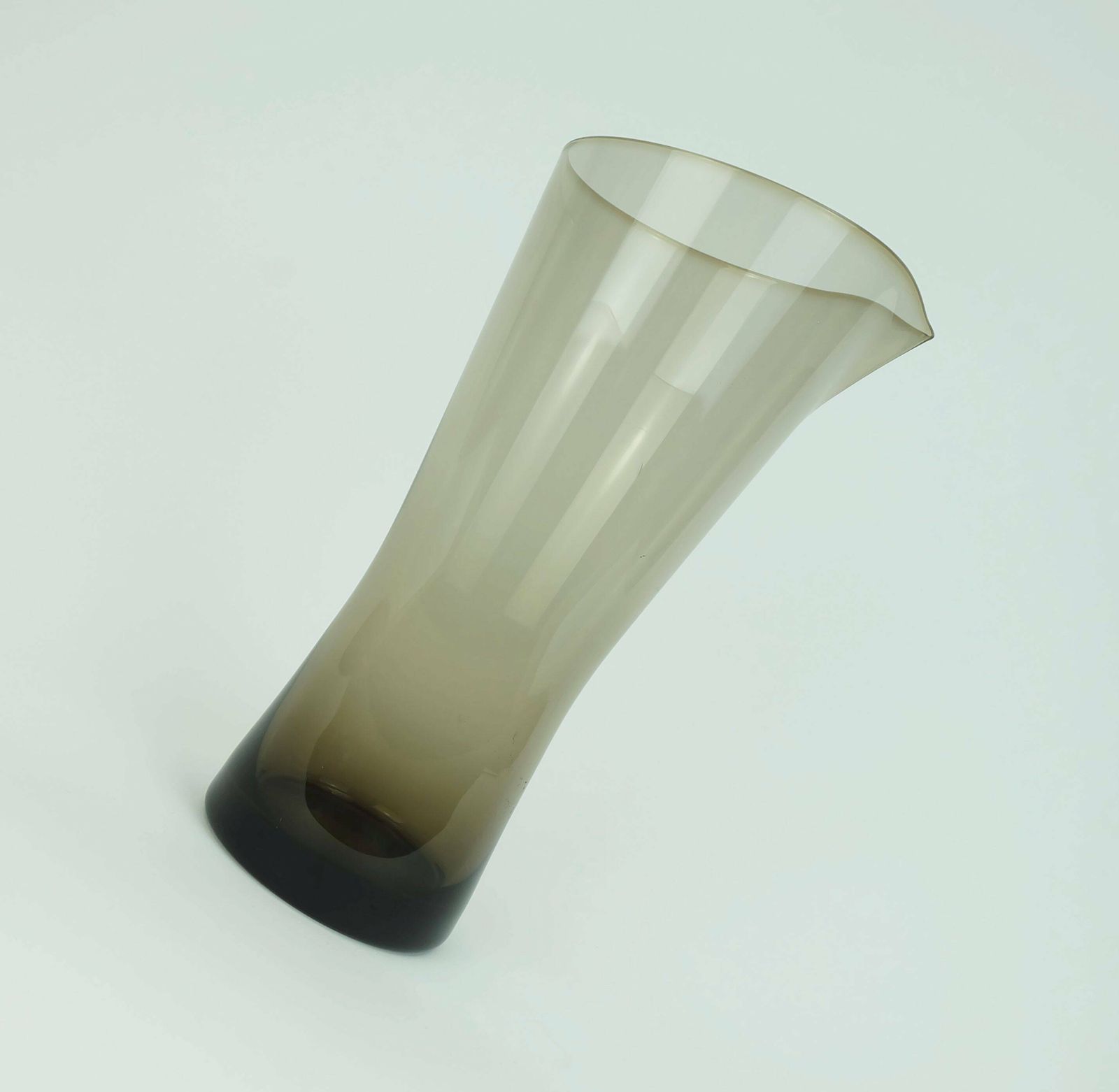 Heinrich Loeffelhardt Mid Century Pitcher Carafe Juice Jug Zwiesel Glass 1950s photo for sale