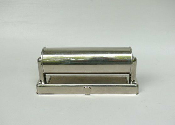4018.8 Art Deco Bauhaus Minimalist Nickel Plated Sconces, 1930s, Set Of 2 photo