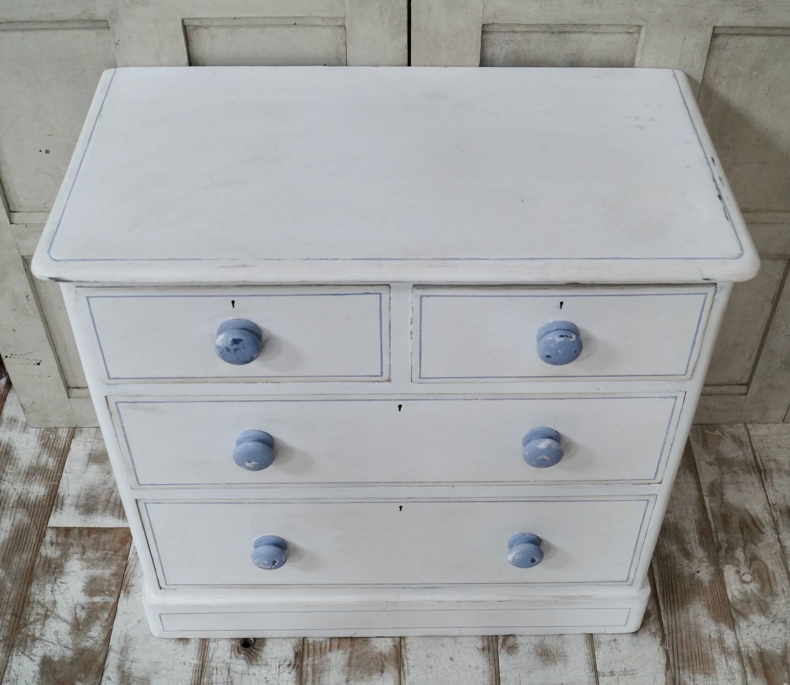 Victorian Painted Chest Of Drawers photo furniture