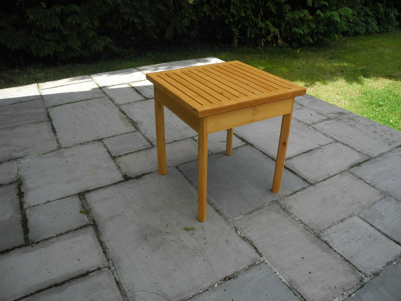 Contemporary Garden End Table photo furniture