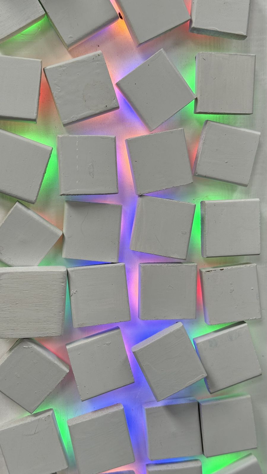 Contemporary Artwork In The Form Of An Illuminated Cross photo furniture