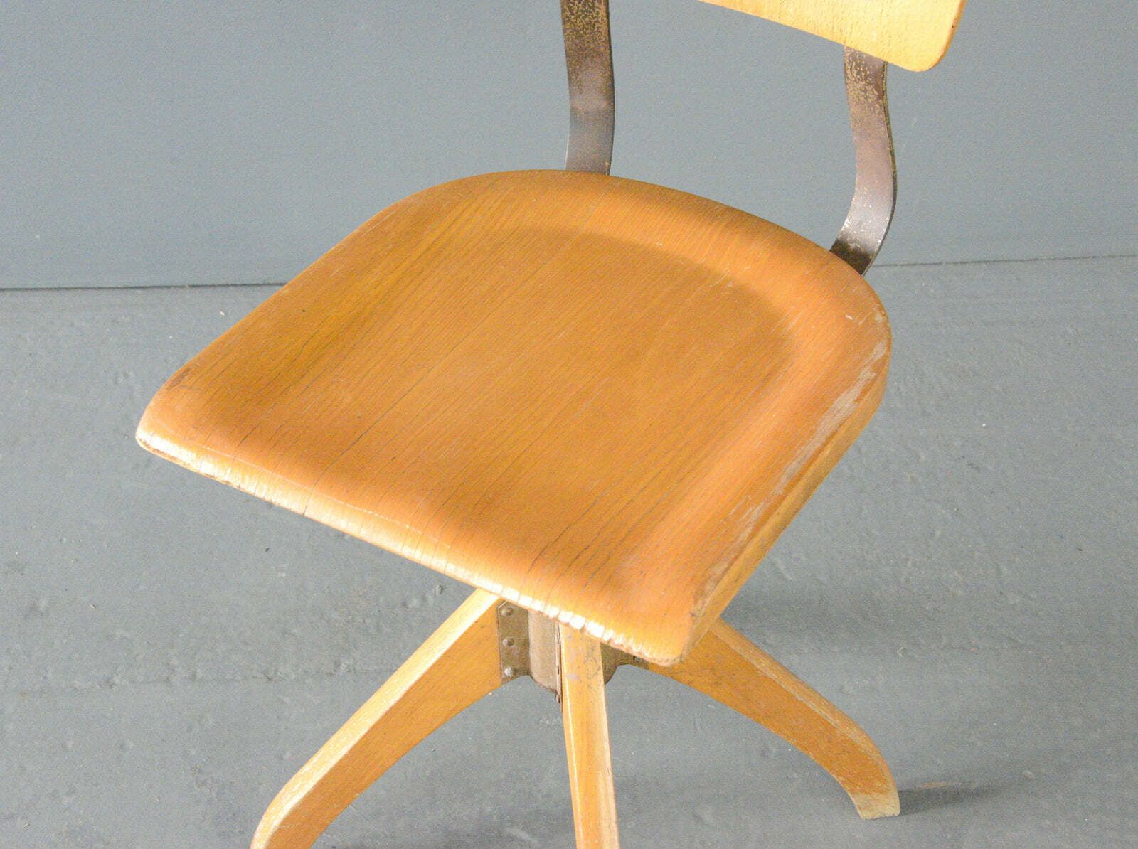 Ama Elastik Factory Chair Circa 1930s photo 355.0