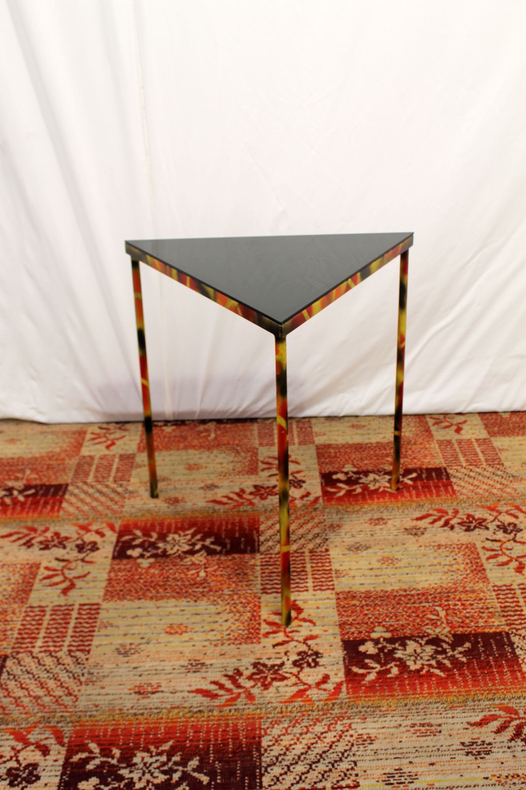 Eastern Bloc Industrial Side Table 1970s Czechoslovakia photo 357.0